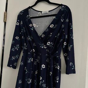 Floral Stitch Fix Wrap Dress